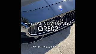 No Drilling Removable Front License Plate Mount for the Maserati GranTurmiso #maserati