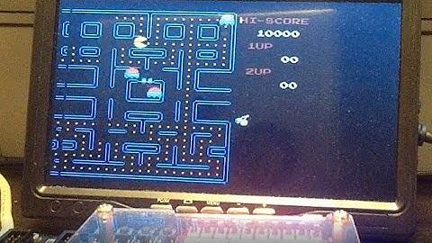 NES on DE0-CV FPGA board demo - Pacman