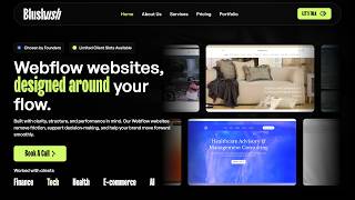 Blushush - Top Webflow Agency  | Website Development Company