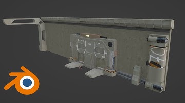 abandoned sci fi lab environment speed modeling tutorial part 2