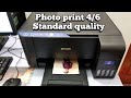 Epson L3151 photo print in standard quality