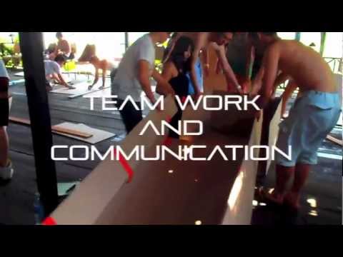 Corporate Team Building Event Cardboard Boat Race in Thailand - Sail In Asia MICE