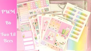 Plan With Me - B6 tn - Two Lil Bees