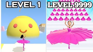 BATTLE BALLET 🧚‍♀️BALLERINA 3D GAME All Levels Gameplay Walkthrough (Android,iOS) BB1516