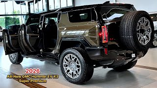 New Arrival! 2026 All-New GMC Hummer EV X3 Super Premium - New Technology Exterior and Interior