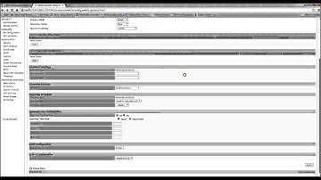 Master - Local Configuration