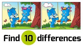 Find The 10 Differences | Best Spot The Difference Game | Fun Puzzles For Kids | Mango Kids screenshot 5