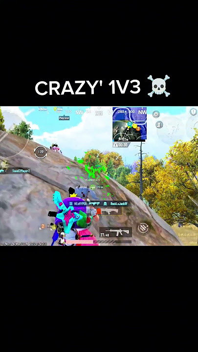 CRAZY 1V3 ☠️🫶🏻#pubgmobile #iqooneo9pro #bgmi#battleroyalegame#shorts#viral#trending#pubg#fyp#1k