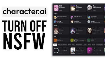 How To Turn OFF The NSFW Filter On Character AI (2024) - Full Guide