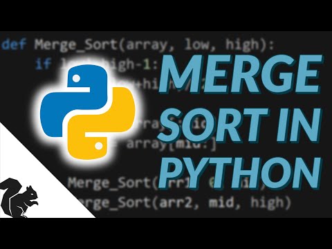 Merge Sort algorithm program in Python - ChipTalksComputers