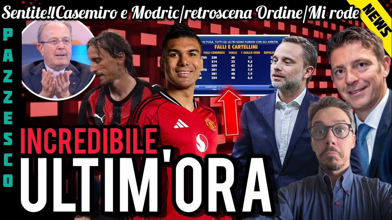 👎INCREDIBILE, SENTITE!'🔥CLAMOROSO CASEMIRO E MODRIC😡MI RODE!😱RETROSCENA DA ORDINE📌STANARLI!🚨PERICOLO