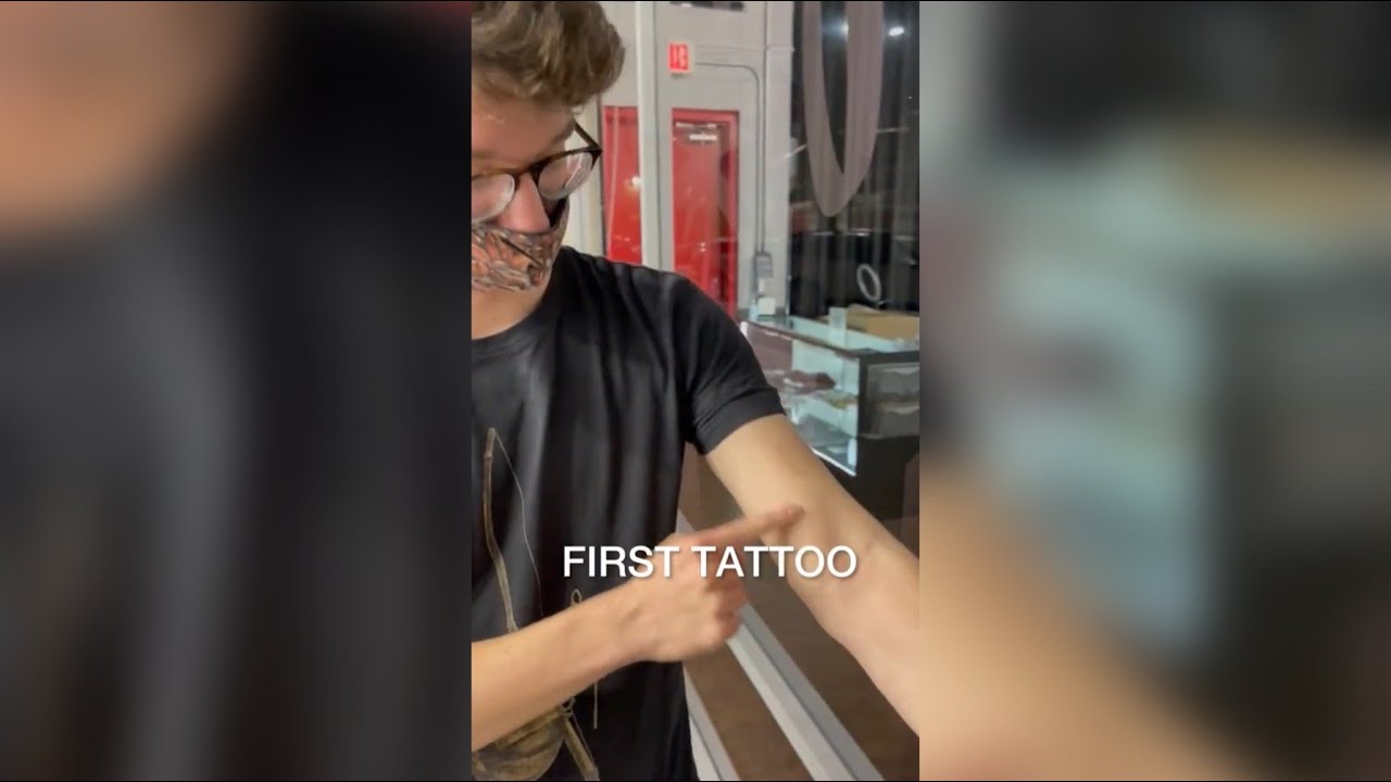 FIRST TATTOO #shorts - YouTube