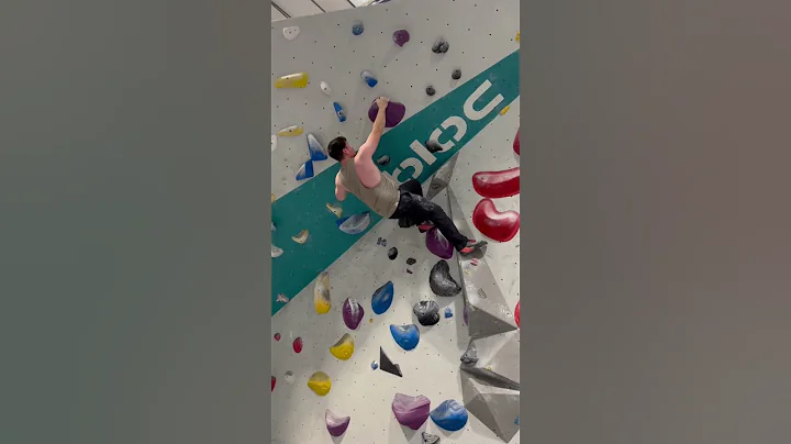 Unknown grade but comp route at Bloc Bristol!