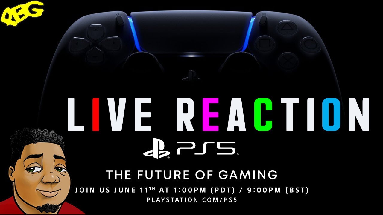 PS5 Playstation 5 Reveal Event Live Reaction Pt 1 - YouTube