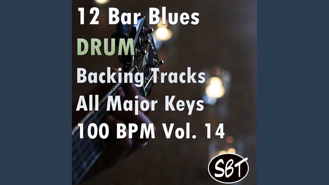 12 Bar Blues Drum Backing Track in B Major, Vol. 14 - YouTube