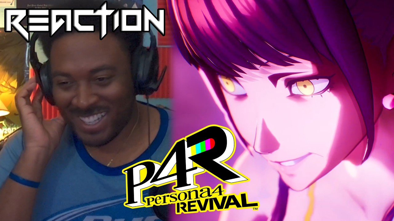 Persona 4 Revival Shadow Trailer REACTION!!!