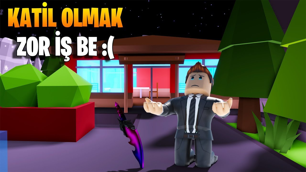 Katil Olmak Coook Zor Is Murder 15 Roblox Turkce Youtube - noob lar katil oldu murder mystery roblox turkce