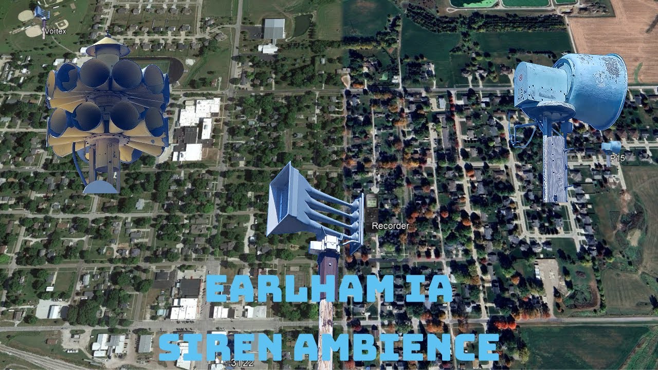 Earlham IA Siren Ambience (Insane)