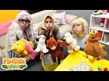 Komik videolar Türkçe! Fındık ailesi elektrikler gidince hayvan sesi çıkarma oyunu oynuyor!