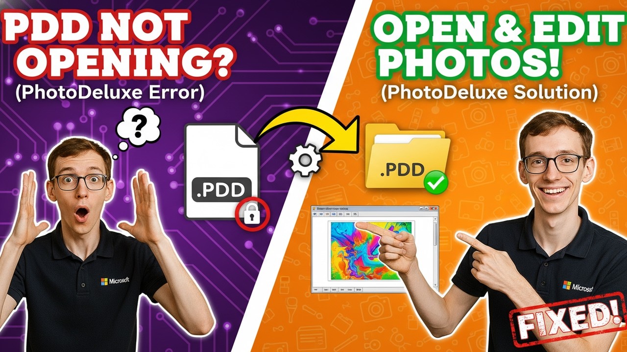 Opening PDD Files (Adobe PhotoDeluxe) - YouTube
