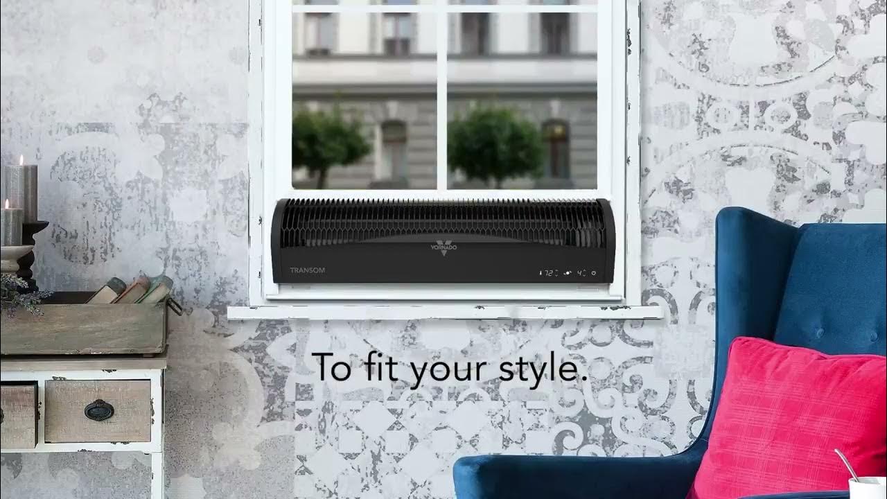 Vornado TRANSOM Window Fan with 4 Speeds, Remote Control YouTube