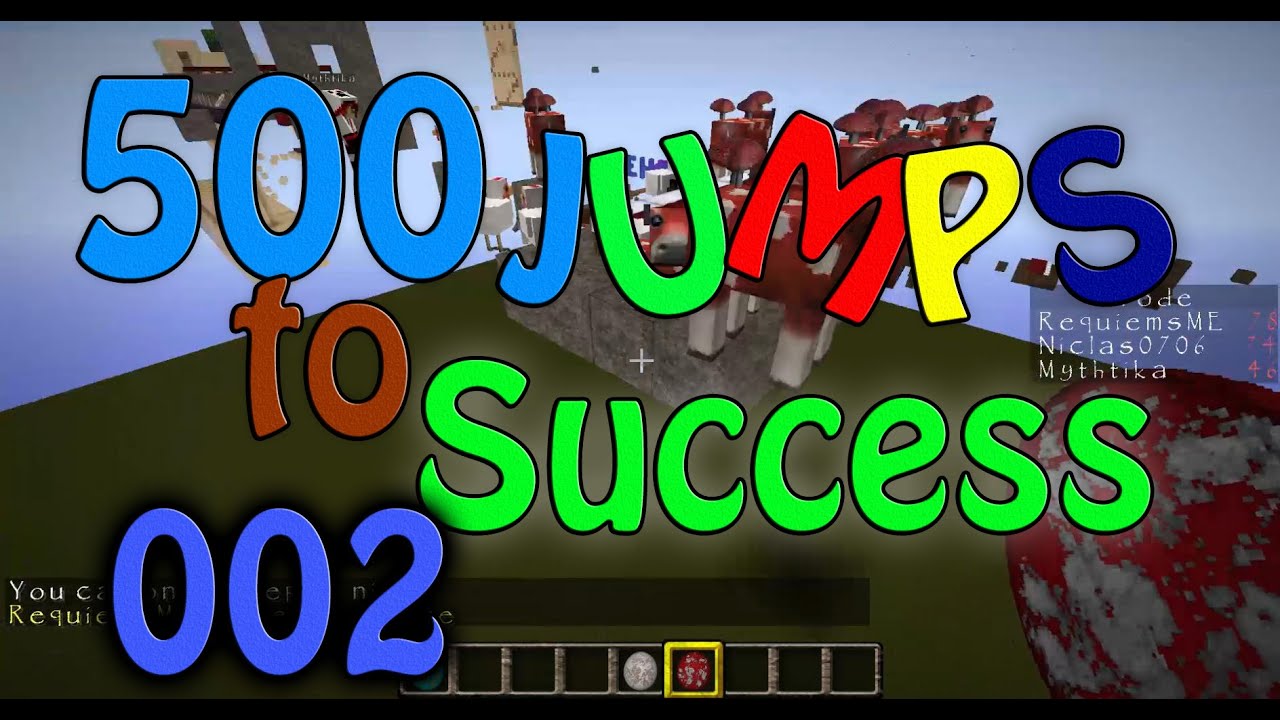 500 JUMPS TO SUCCESS [HD+]#002 | Let's Play Minecraft Adventuremaps ...