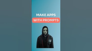 Make Apps with prompts #ai #artificialintelligence #chatgpt #prompt #tech #productivity #app