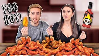 Eating The World's HOTTEST Wings Challenge