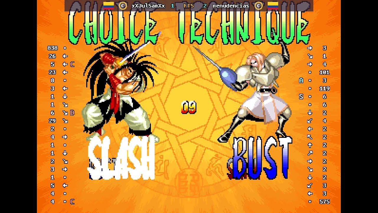Samurai Shodown IV - 🇨🇴 xXJulSamXx(C) vs 🇨🇴 menudencias(C