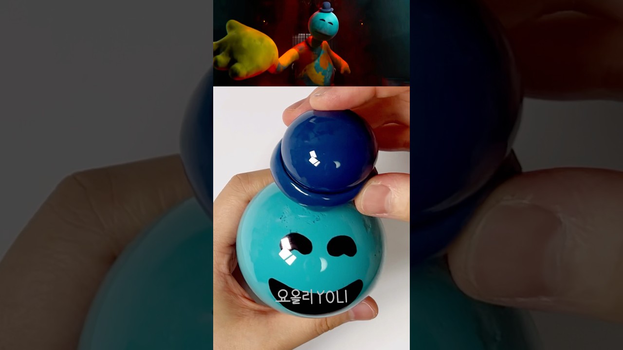 파피 플레이타임 챕터 4 도이 더 도우맨🩵 말랑이 - DIY Poppy Playtime Chapter 4 Doey the Doughman🩵 Squishy with nano tape