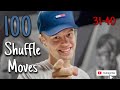 100 Moves Shuffle Dance #4 | Cutting Shapes (Dance Moves Tutorial) | 31-40