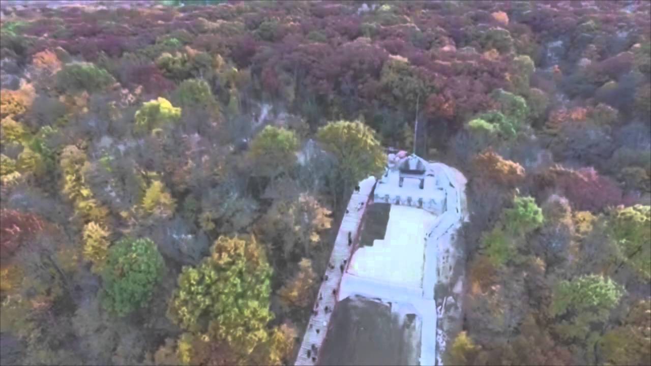 Swallow Cliff Woods aerial video