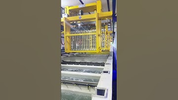 There was a customer whose electroplating line was assembled and put into trial production, which