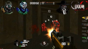 Quake Champions: Doom Edition v1.5.0 - Deathmatch with Doomslayer, Durandal, Caleb