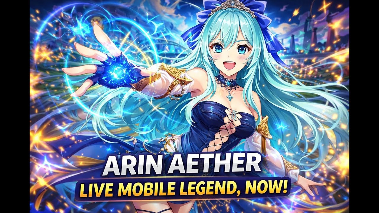 [LIVE] Arin Aether Vtuber ID/EN| Mobile Legend.🌌