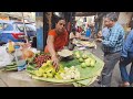 Hardworking Aunty Selling Star Fruit  Guava /Jujube Chaat in Kolkata