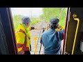 WALKERSVILLE SOUTHERN Railroad from CABOOSE Rear, WALKERSVILLE, Maryland, May 14, 2026