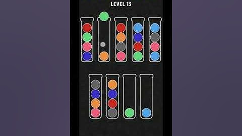 Ball Sort Puzzle level 13