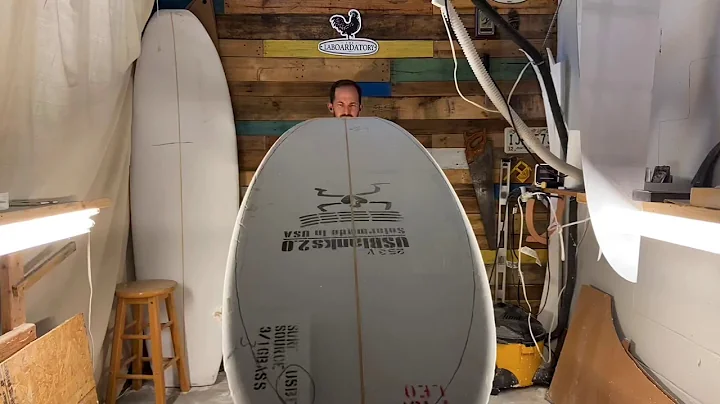 Mega Fish for Rick | Hand Shaping Process | Samaha Surfboards