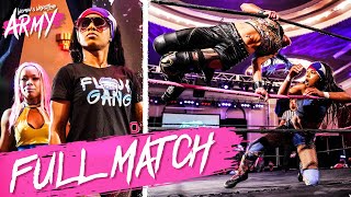 Tasha Steelz Vs Allie Recks Full Match Womens Wrestling Army
