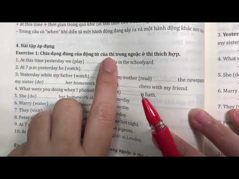 Video Lấy gốc TA: thì quá khứ tiếp diễn - youtube