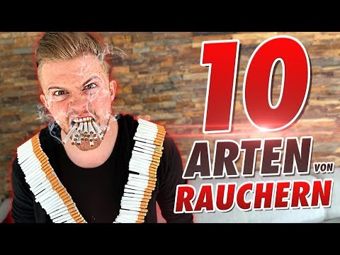 10 ARTEN von RAUCHERN !