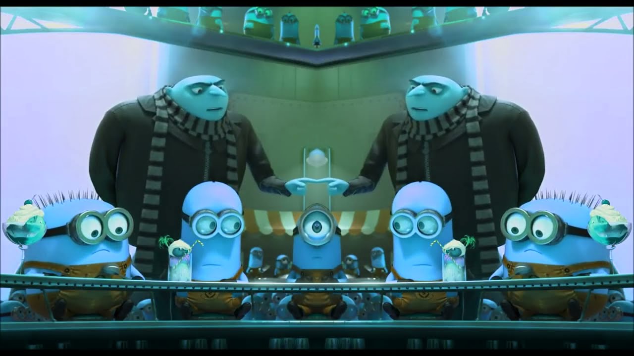 Despicable Me 2 Minions Partying