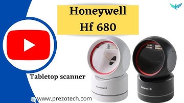 Honeywell HF 680 tabletop scanner model  | unboxing and testing video in hindi .