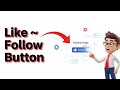How To Change Like Button To Follow Button on Facebook Page