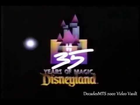 Disneyland 35th Years of Magic logo (1990)