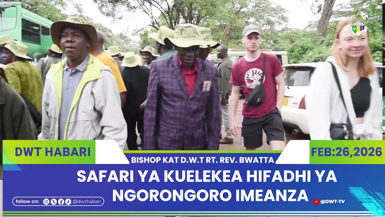 HIVI NDIVYO ZIARA YA KITALII YA VIONGOZI WA D.W.T ILIVYOANZA KUELEKEA HIFADHI YA NGORONGORO.