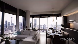 Concord Sky - 2 Bedroom + Den Suite Fly-Through
