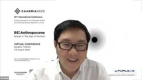 CAADRIA2020 Keynote Speaker 2, Shajay Bhooshan  Cumulative, Collaborative, Disruptive