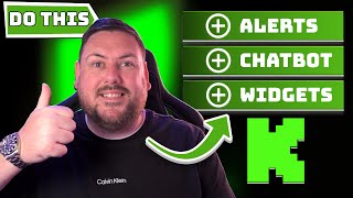KICK STREAMING | HOW TO ADD ALERTS, WIDGETS AND CHATBOT